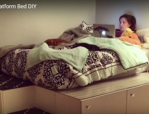 Dad Transforms IKEA Kitchen Cabinets Into Brilliant Bedroom Storage